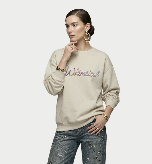 Whimsical Sweatshirt — Graphic Crewneck