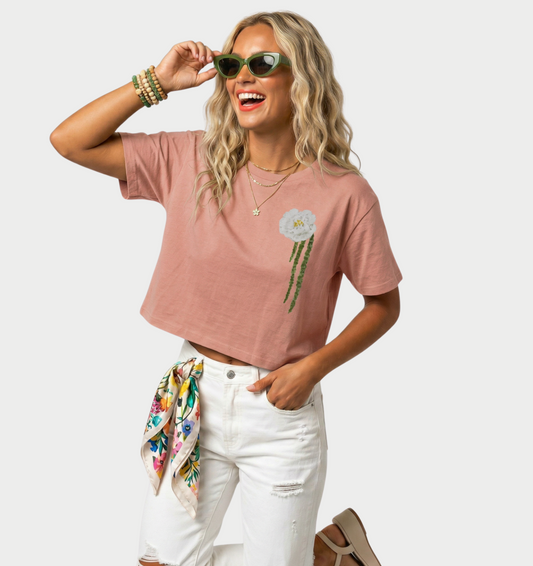 Women’s Boxy Tee - Will Stop for Plants Tee Shirt